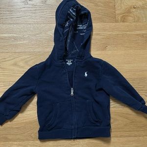 Ralph Lauren Navy Nautical Hoodie